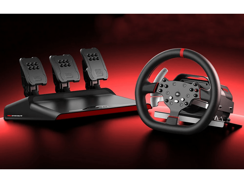 PXN V10 Pro Kormánykerék + pedálok + rögzítő bilincsek