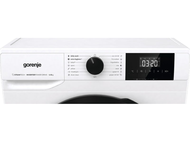 Gorenje W1NGPI61SBS Elöltöltős mosógép