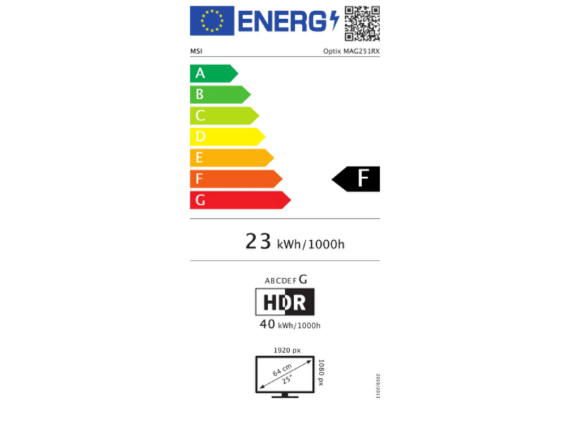 MSI Optix MAG251RX 24,5