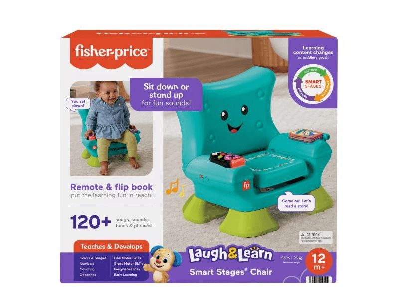 Fisher-Price: Kacagj és fejlődj tanuló kisszék (HYR95)