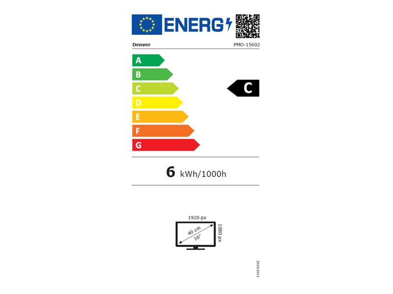 Denver PMO-15602 prijenosni monitor od 15,6"
