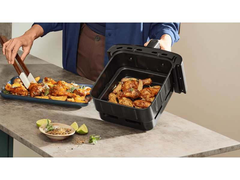 Bosch MAFD661B4 Serie 6 Kétfiókos emeletes airfryer