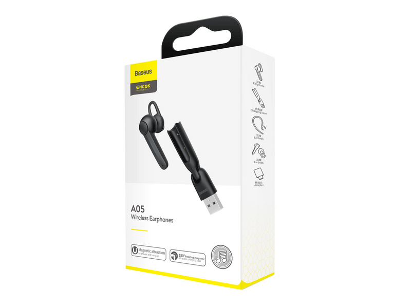 Baseus Encok A05 Bluetooth Headset USB dokkolóval