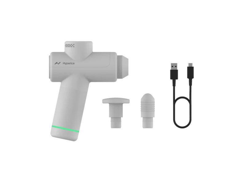 Hyperice Hypervolt Go 2 Kézi masszázspisztoly, szürke