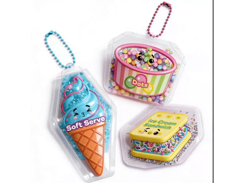 Puffy Pouches: Pufi charm design szett - fagyizó (HUN4294)