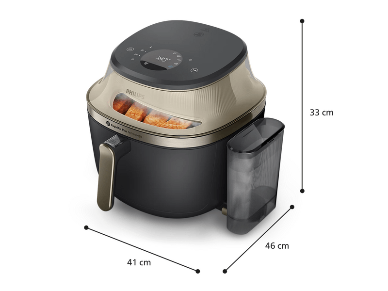 Philips NA547/07 SteamFry+ Airfryer gőzsütéssel, 7,2 l