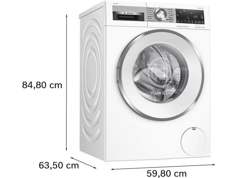 Bosch WNG254A9BY Mosó-szárítógép