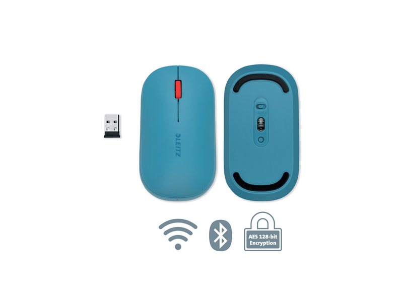 Leitz Cosy vezeték nélküli egér, nyugodt kék (65310061)