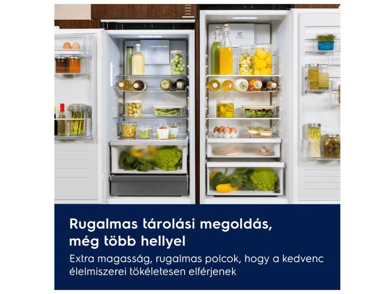 Electrolux ENG8MD19S Beépíthető kombinált hűtőszekrény