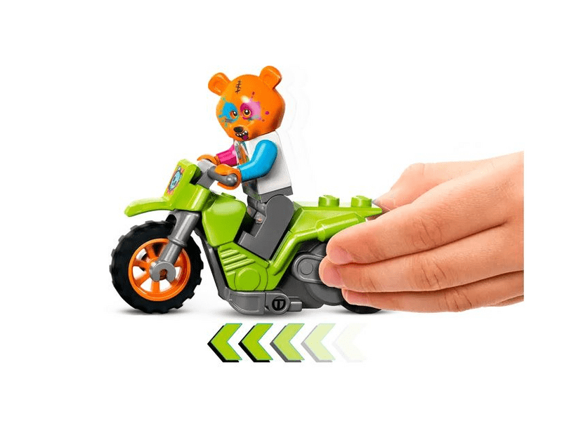 LEGO® City Medve kaszkadőr motorkerékpár (60356)
