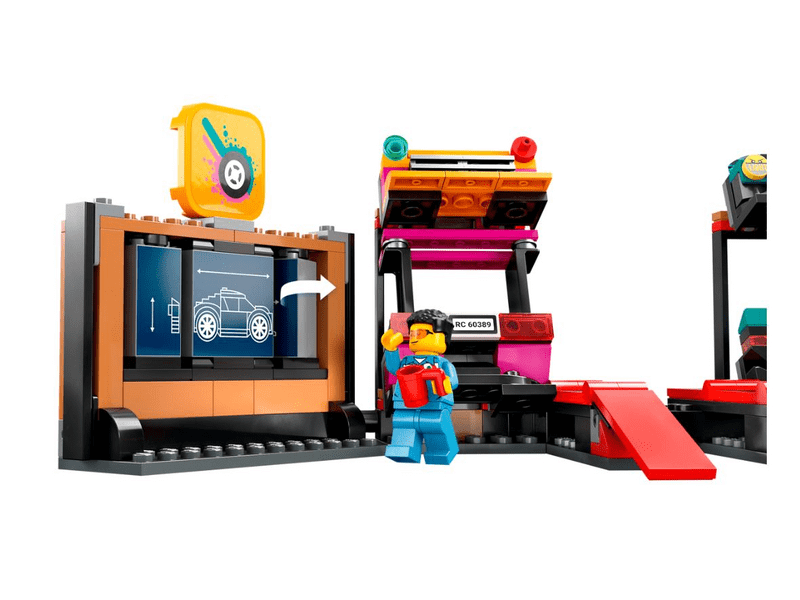LEGO® City Egyedi autók szerelőműhelye (60389)