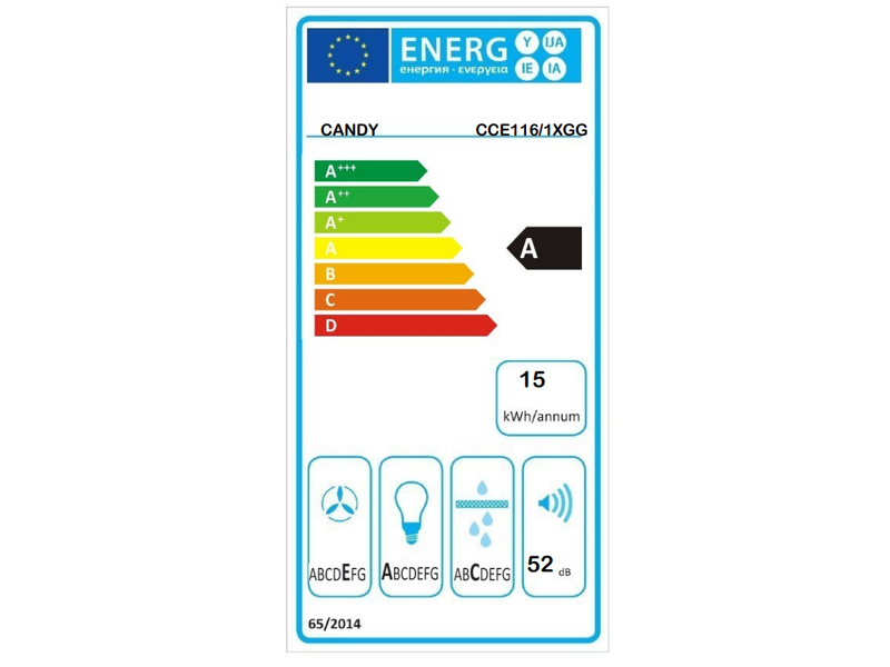 Candy CCE116/1XGG napa