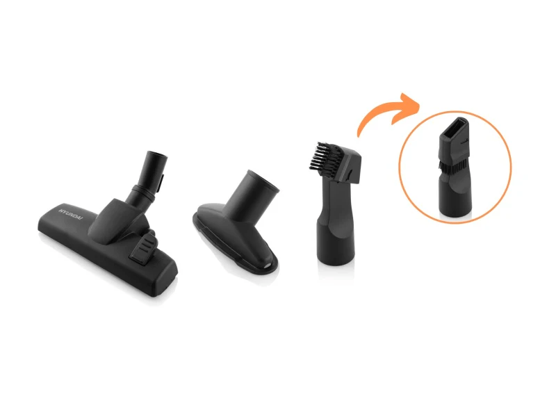 Hyundai VC068R Porzsákos porszívó, piros