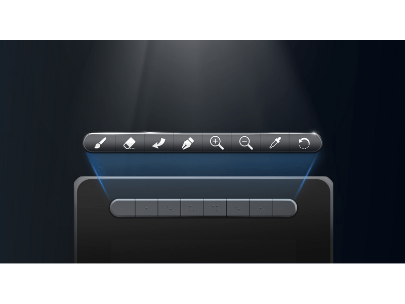 XP-Pen Artist 12 (2nd Gen) Grafikus kijelző, fekete