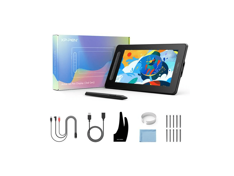 XP-Pen Artist 10 (2nd Gen) Grafikus kijelző
