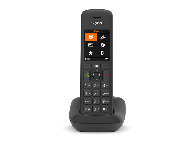 Gigaset C575 Eco DECT Telefon, fekete