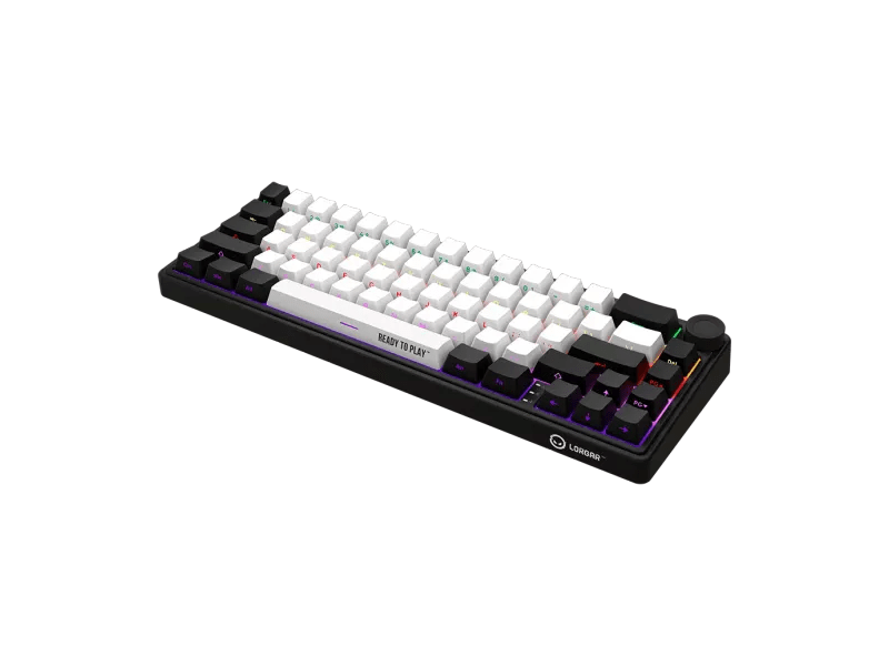 Lorgar KBP70MW Billentyűzet, fekete (LRG-KBP70MW-BK-US)