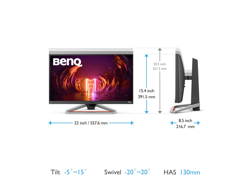 BenQ Monitor 24,5 coll - EX2510S