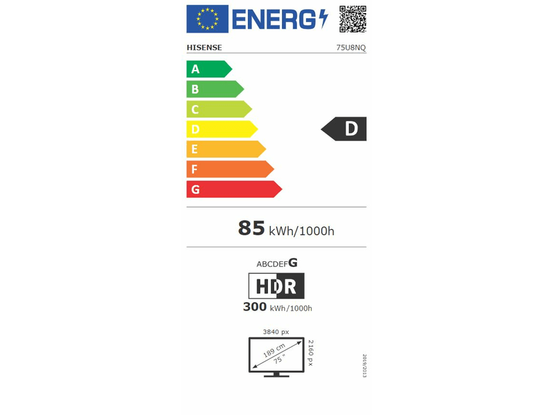 75U8NQ 4K UHD Smart MiniLED TV