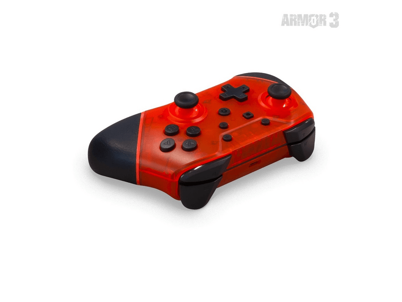 Armor3 NuChamp Nintendo Switch Vezeték nélküli kontroller, vörös (M07467-RR)