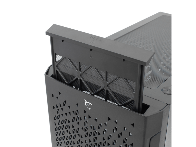 White Shark BULLET-BLACK GCC-2302 Számítógépház, fekete