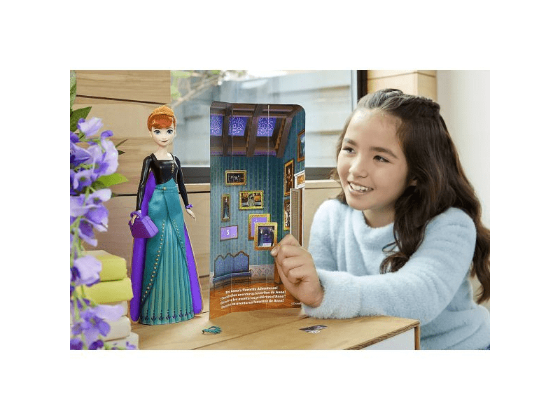 Jégvarázs: Varázslatos meglepetés baba - Anna (HXD27)