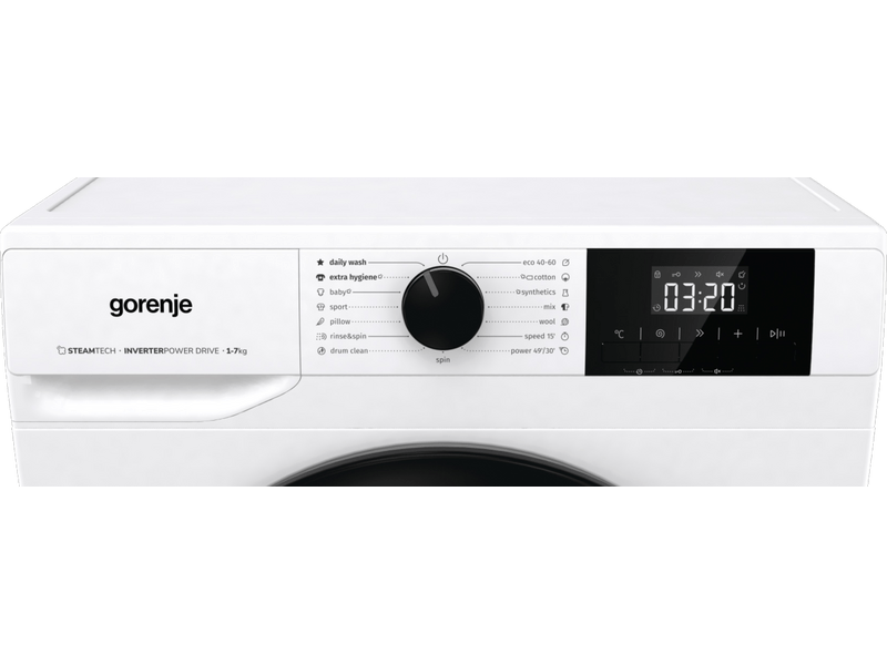 Gorenje W3NGPI72SBS Elöltöltős mosógép