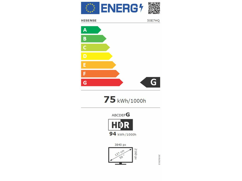 Hisense 50E7HQ 4K UHD Smart QLED TV