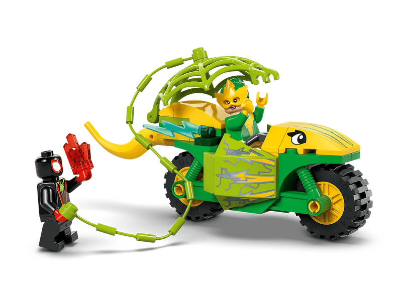 LEGO® Marvel Spin és Electro: Üldözés a dinójárművel (11198)