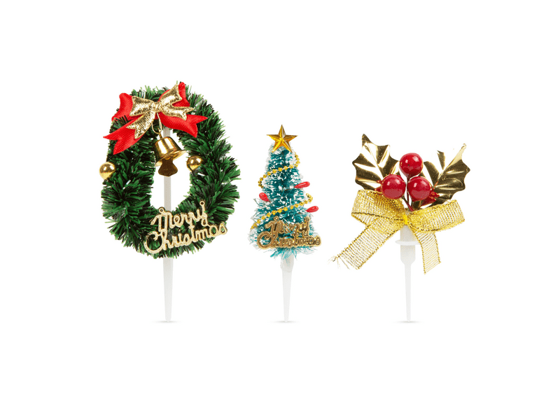 Family 58718 Karácsonyi 3D tortadekor, 2 féle