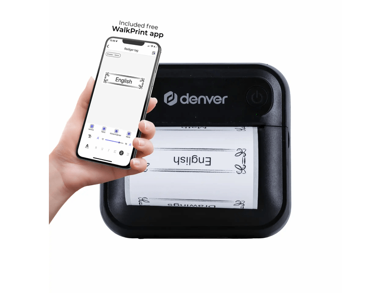 Denver MBP-32B Bluetooth hőnyomtató