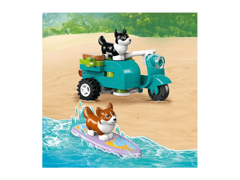 LEGO® Friends Psi koji surfaju i avanture na skuteru (42641)