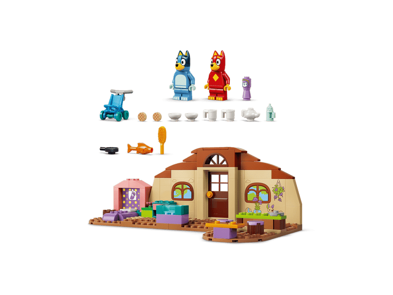 LEGO® Bluey Rozsdás és Bluey a suliban (11221)