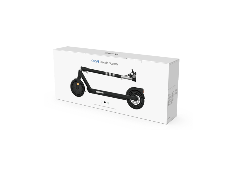 OKAI Neon Lite ES10 Elektromos roller, fekete