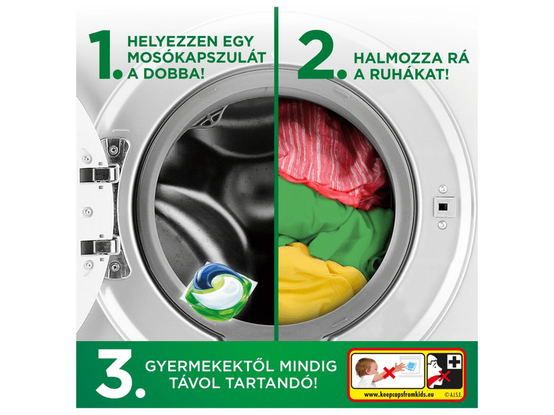 Ariel Allin1 PODS Color Mosókapszula 60 mosáshoz