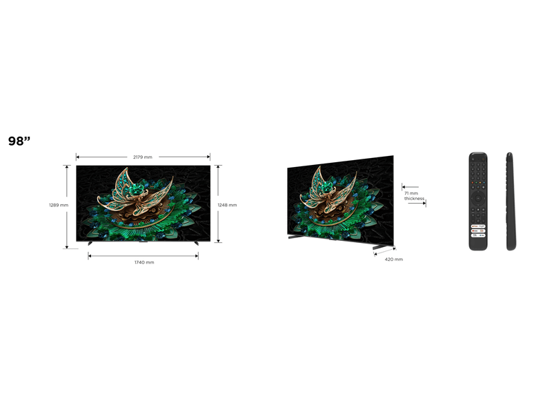 TCL 98C765 MiniLed TV