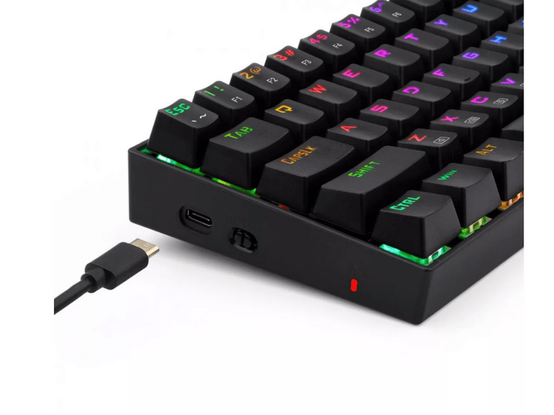 Redragon Deimos K599 Vezeték nélküli/vezetékes mechanikus gamer billentyűzet, Brown switch