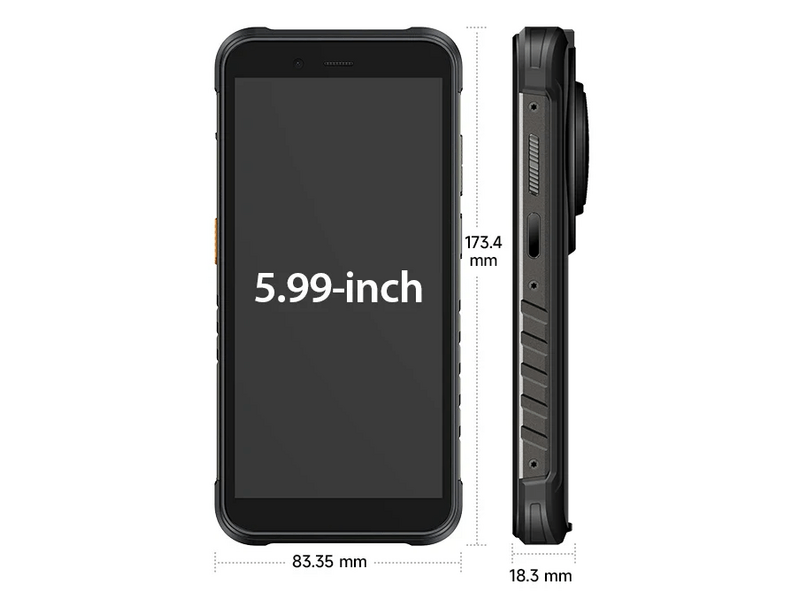 Ulefone Rugking 8/256GB Okostelefon, fekete