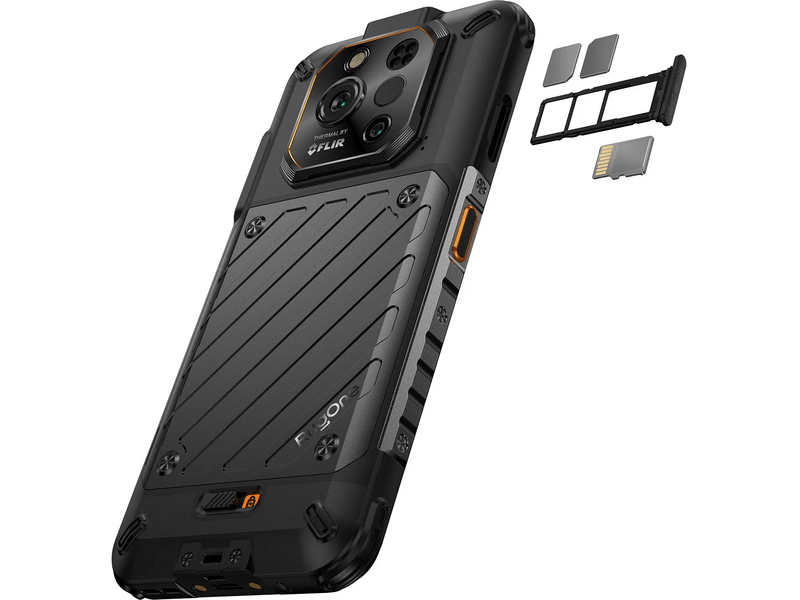 Ulefone Rugone Xever 7 Pro 5G 12/512GB Okostelefon, fekete