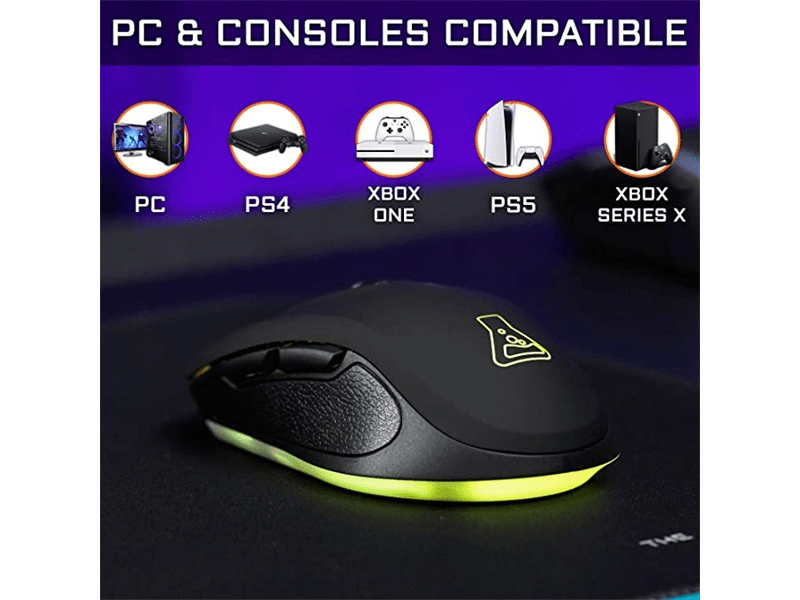 The G-Lab Kult Neon Vezeték nélküli gamer egér