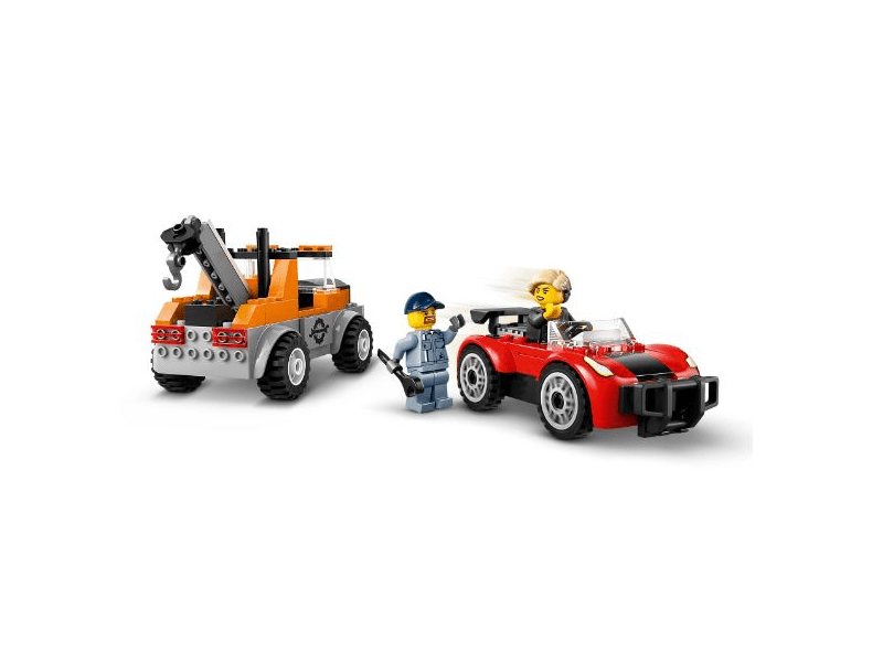 LEGO® City Kamion za vuču i popravak sportskih automobila (60435)