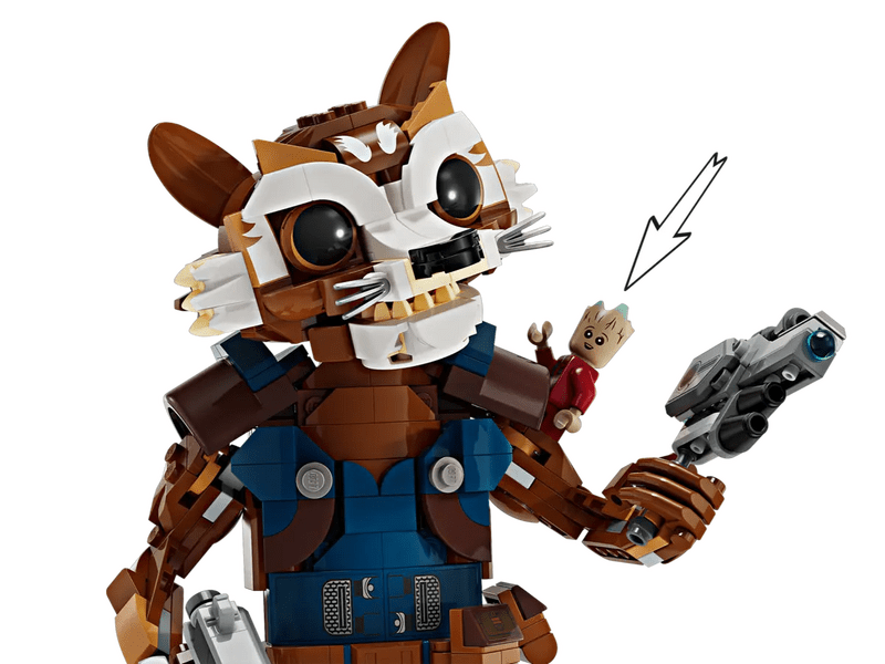 LEGO® Marvel Mordály & Baby Groot (76282)