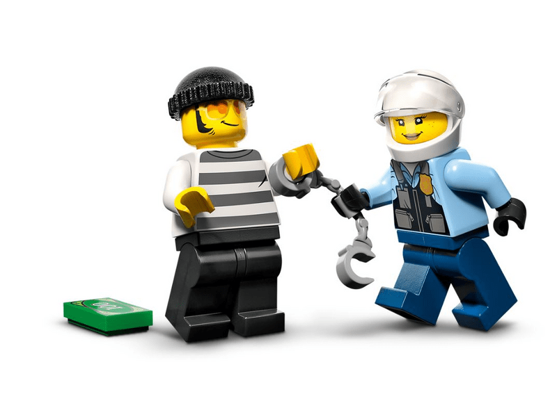 LEGO® City Rendőrségi motoros autós üldözés (60392)