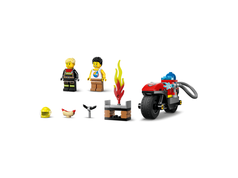 LEGO® City Tűzoltó motorkerékpár (60410)