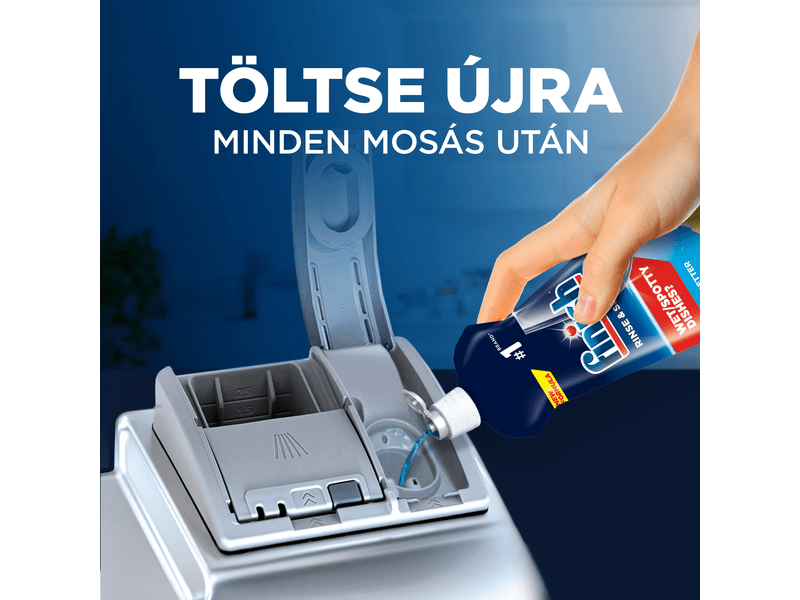 Finish Shine & Protect Rinse Aid öblítőszer gépi mosogatáshoz, Citrom, 400 ml
