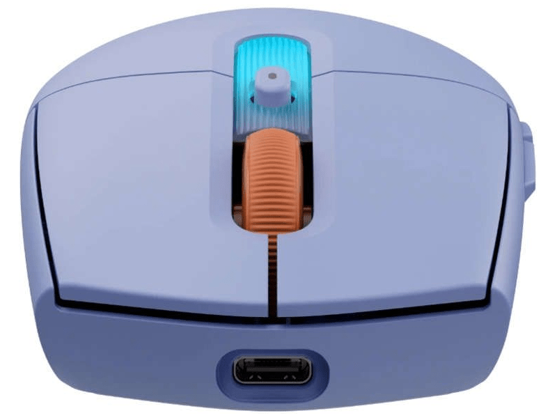 Logitech G305 X Superlight Gamer egér, lila (910-007755)