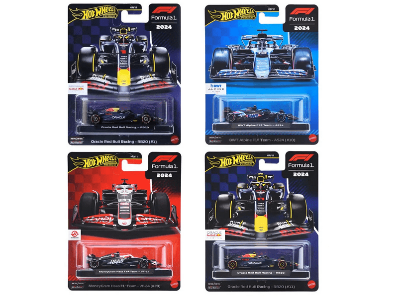 Hot Wheels: Formula-1 kisautó, többféle (HRV11)