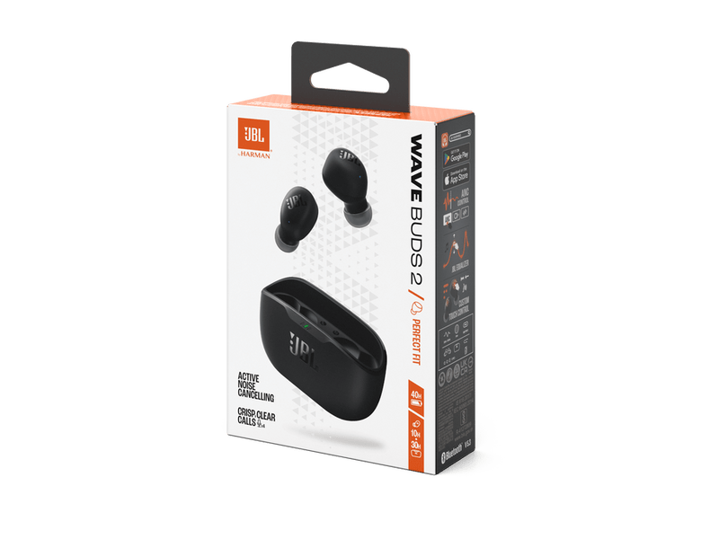 JBL Wave Buds 2 TWS slušalice, crne
