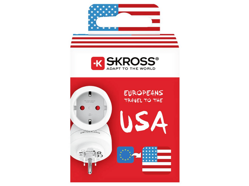 Skross Europe to USA Utazóadapter (1.500203C-E)