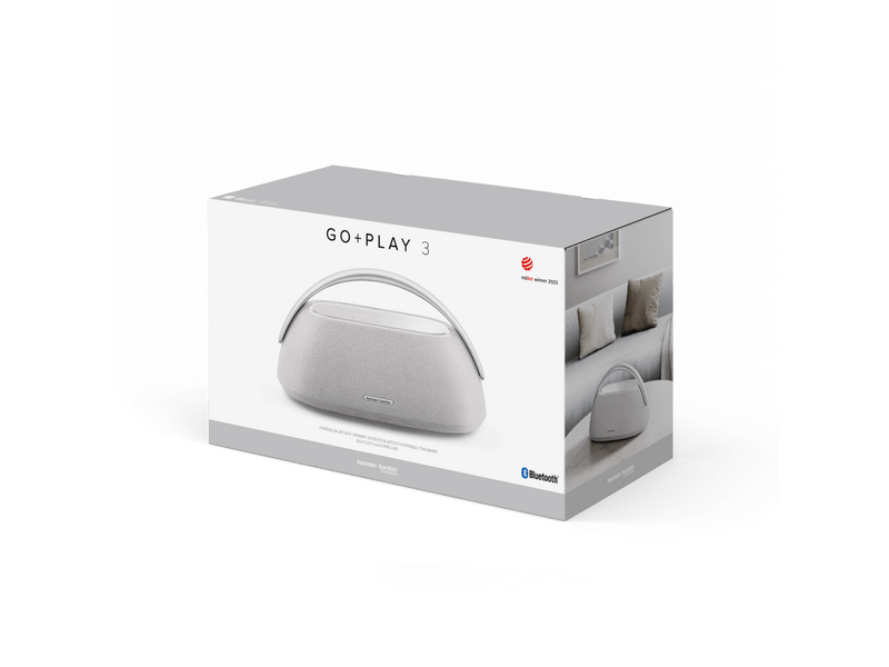 Harman Kardon Go + Play 3 Bluetooth hangszóró, szürke